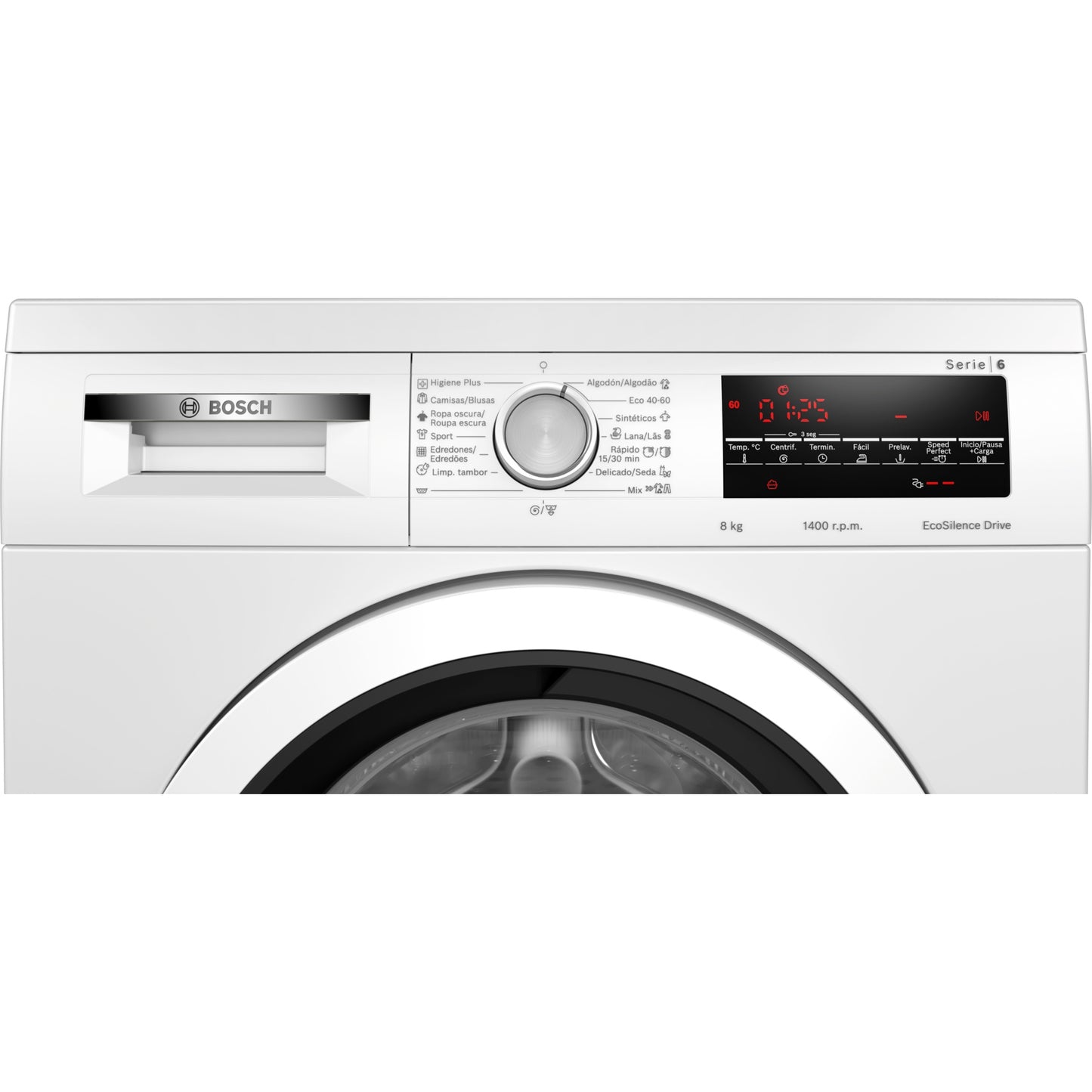 Máquina de Lavar Roupa Bosch WUU28T63ES | 8kg, 1400 rpm, Classe A