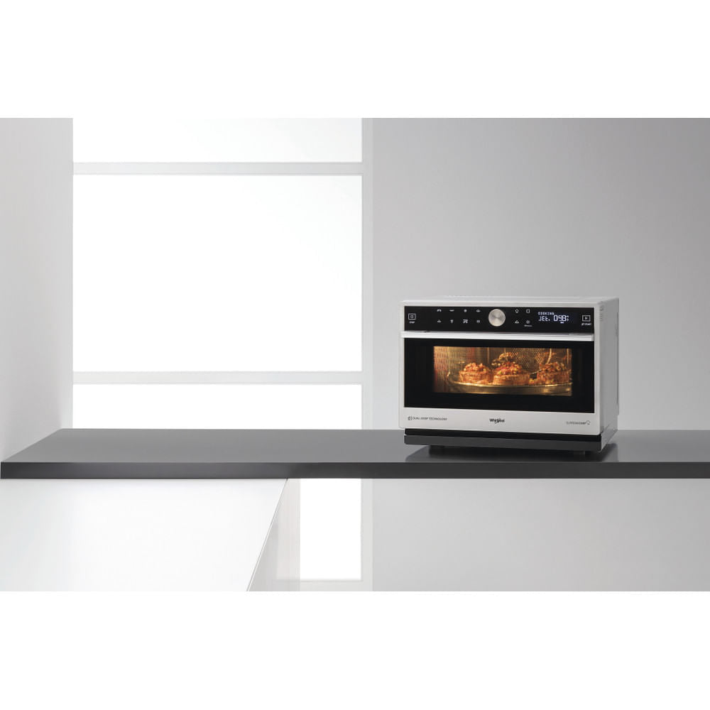 Micro-ondas Whirlpool MWSC9133SX | 33L, Grill, Ar Forçado