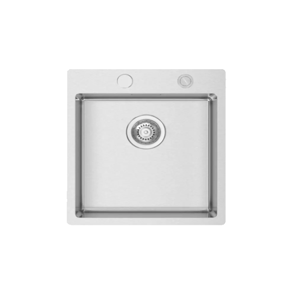 Cuba Escovada Rodi Box Lux 46 C/ Válvula Cesta