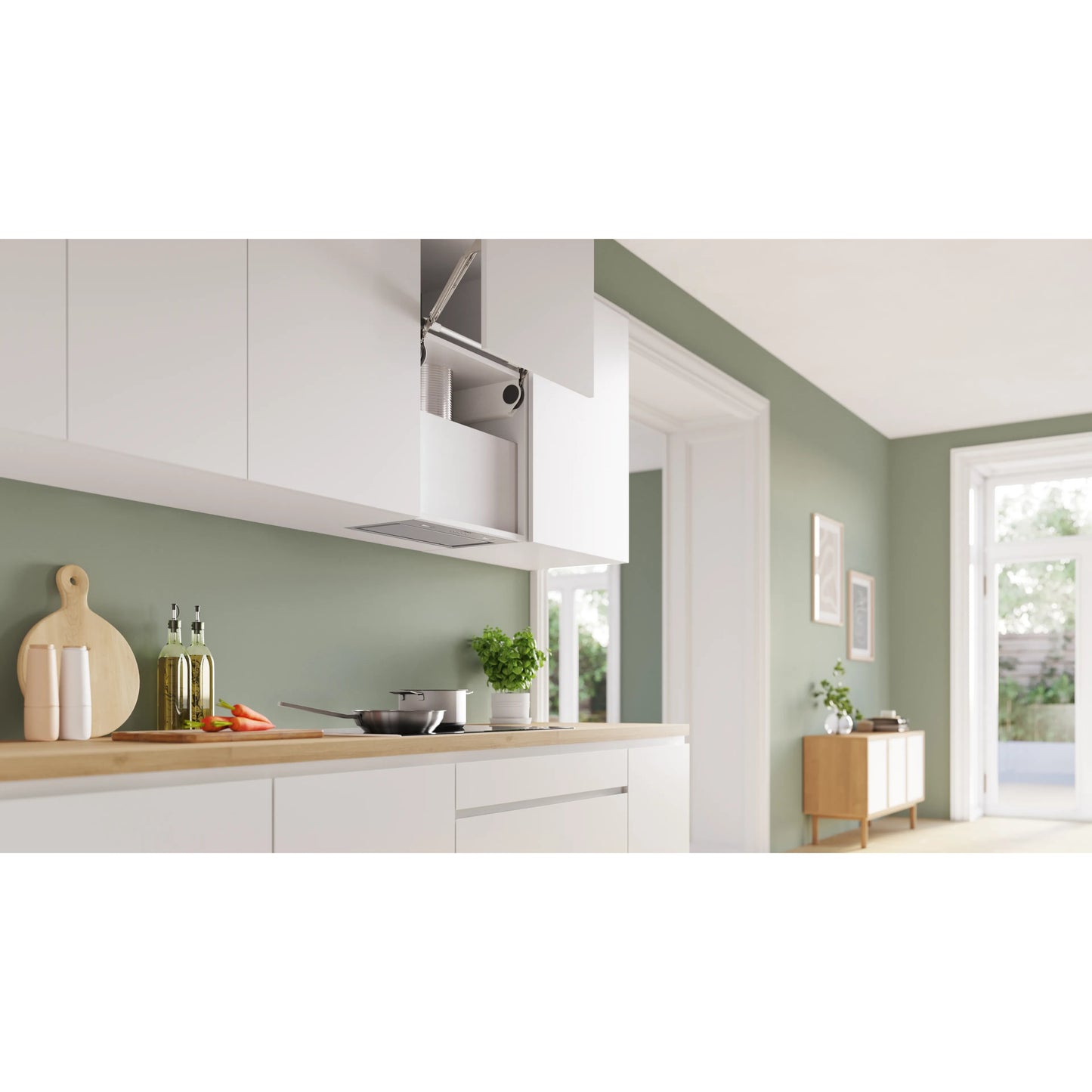 Exaustor Integrável Bosch DLN56AC50 | 570 m³/h, LED, 52cm