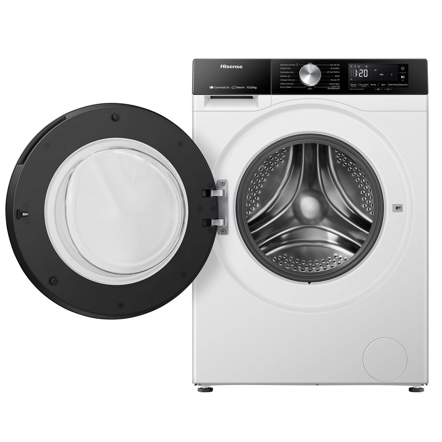 Máquina de Lavar e Secar Roupa HISENSE WD3S1043BW3 | 10.5/6kg