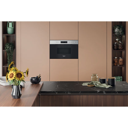 Micro-ondas Encastre Hotpoint HAMK12CX | 22L, 750W, 700W Grill