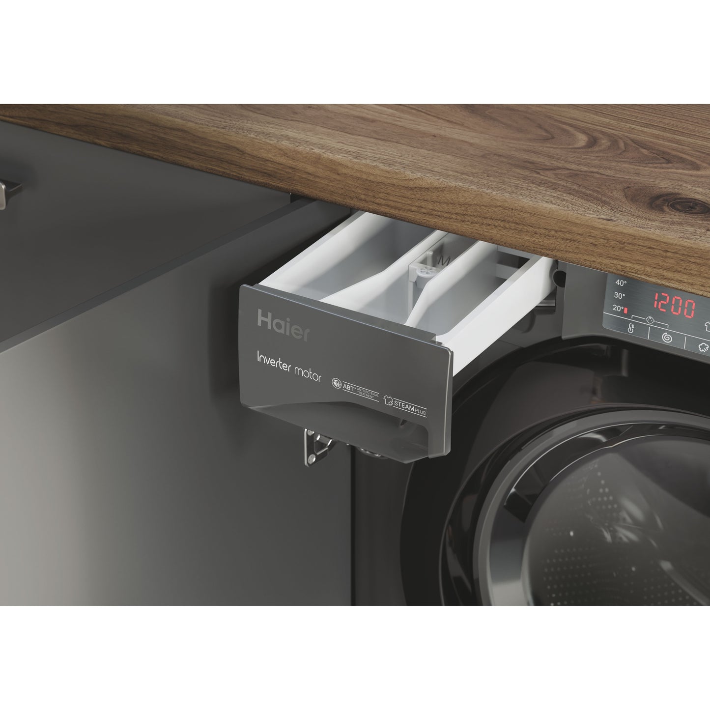 Máquina Lavar Roupa Encastre Haier Hwq90b416fwbrs | 9kg, 1600rpm