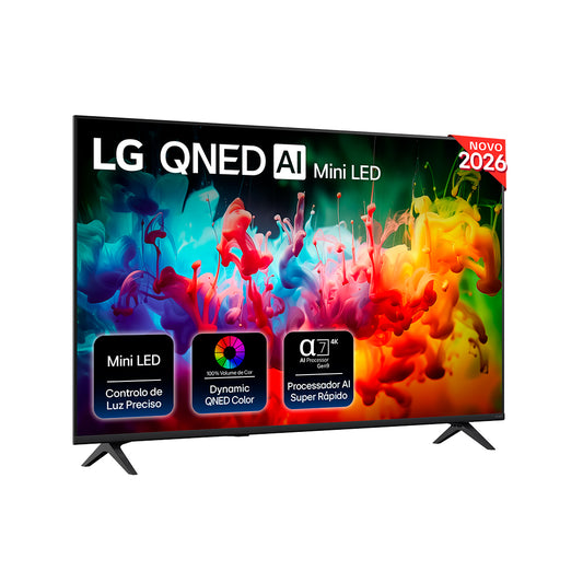 TV LG 55QNED70BLA | 55", QNED MiniLED, 4K, webOS 26