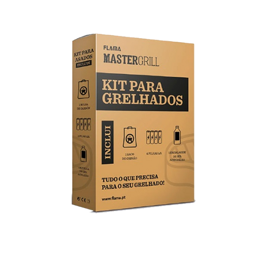 Kit Master Grill FLAMA 40051FL | Carvão, 3un