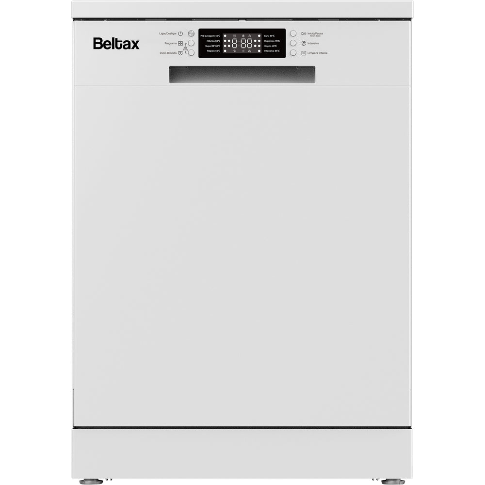 Máquina de Lavar Loiça Beltax BDW1301 | 13 talheres, Classe E, 8 programas