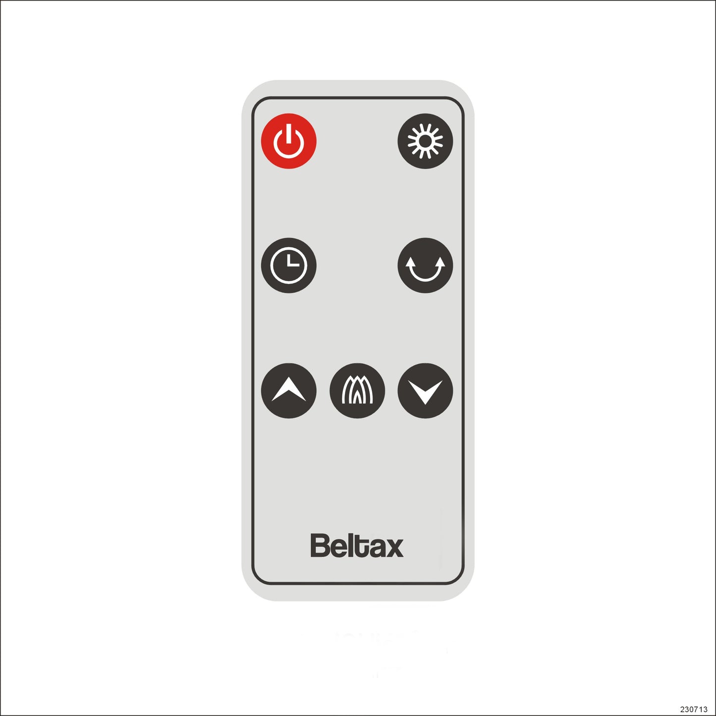 Aquecedor Cerâmico Beltax BCH1508 | 2000W, Temporizador 12h, Oscilação