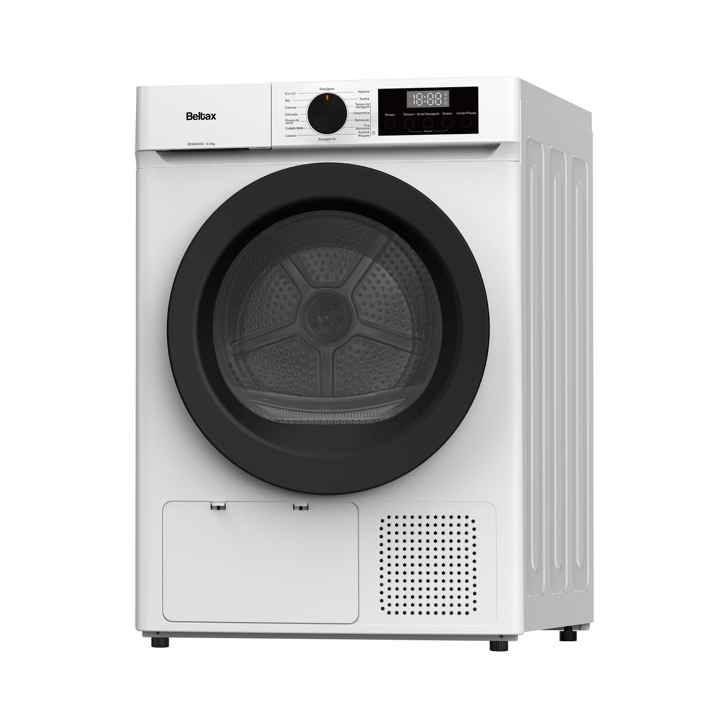 Secador de Roupa Beltax BDM4009 | 9kg, Bomba de Calor, A++