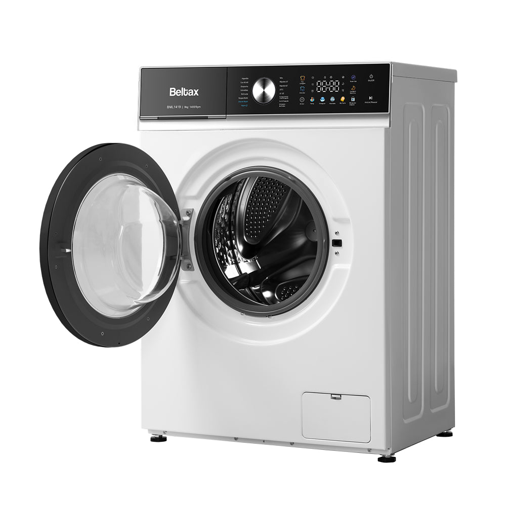 Máquina de Lavar Roupa Beltax BML1419 | 9kg, 1400 rpm, Classe A