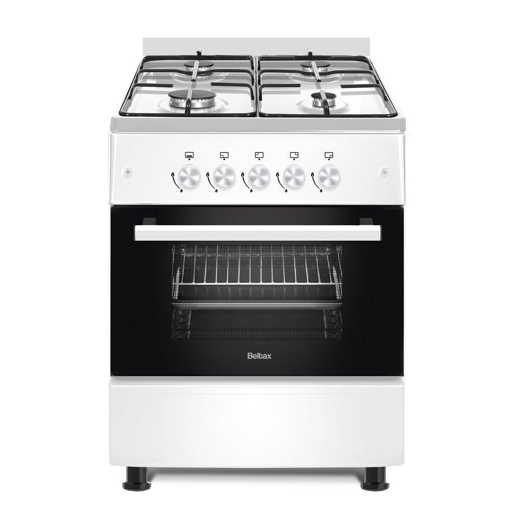 Fogão a Gás Beltax BGC2003 | 4 Queimadores, Forno Gás, Inox