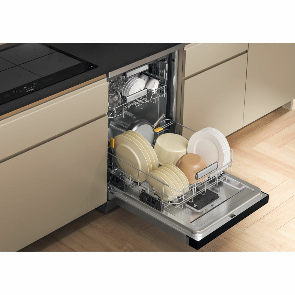 Máquina de Lavar Loiça Whirlpool W7FHS51X | 15 talheres, Classe B