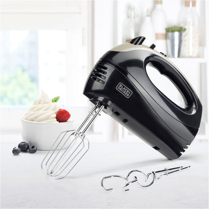 Batedeira Black&decker Bxmx301e | 300W, 5 velocidades, Turbo