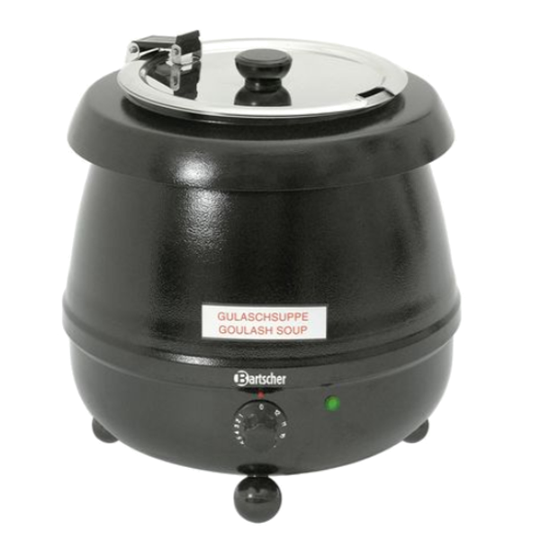 Panela de Sopa Bartscher C09050426 | 9L, Inox, 400W