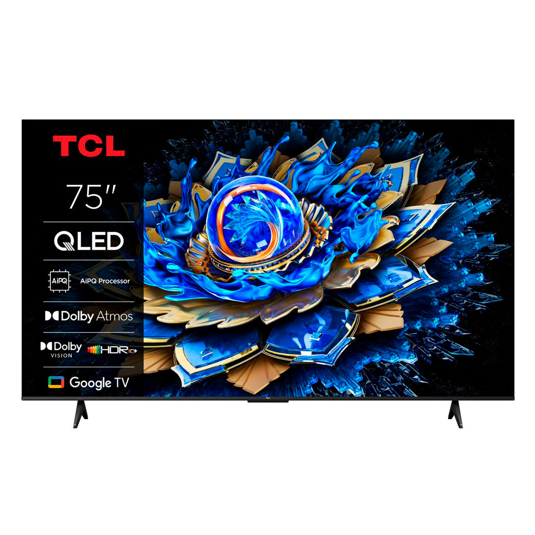 TV TCL 75P7K | 75", QLED, 4K, Google TV, Classe F