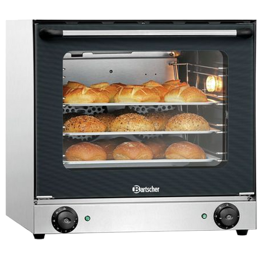 Forno Convector Bartscher C09040503 | Hotelaria, 300ºC, 4 Tabuleiros