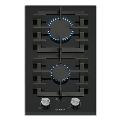 Placa a Gás Bosch PRB3A6I40 | 30cm, 2 Queimadores, FlameSelect