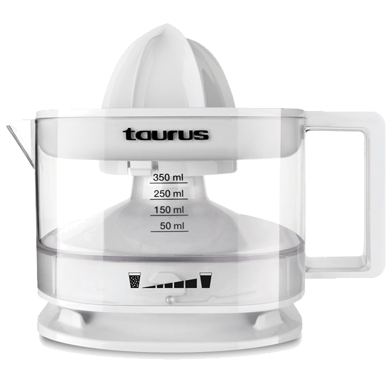 Espremedor de Citrinos TAURUS TC-350 | 350ml, 25W, dupla rotação