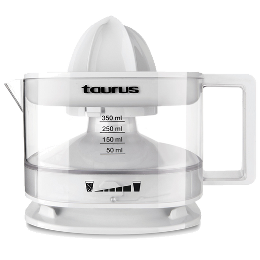 Espremedor de Citrinos TAURUS TC-350 | 350ml, 25W, dupla rotação