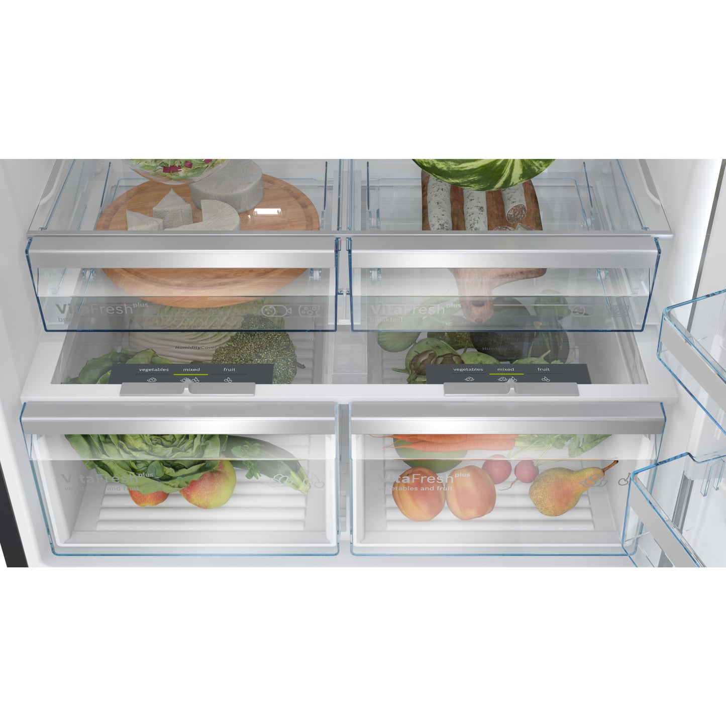 Frigorífico Combinado Bosch KGP86AXB0N | 621L, Twin NoFrost, BlackInox