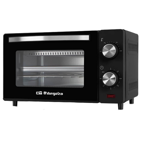 Forno Orbegozo HO 980 | 10 L, 650 W, Vidro Duplo, Temporizador
