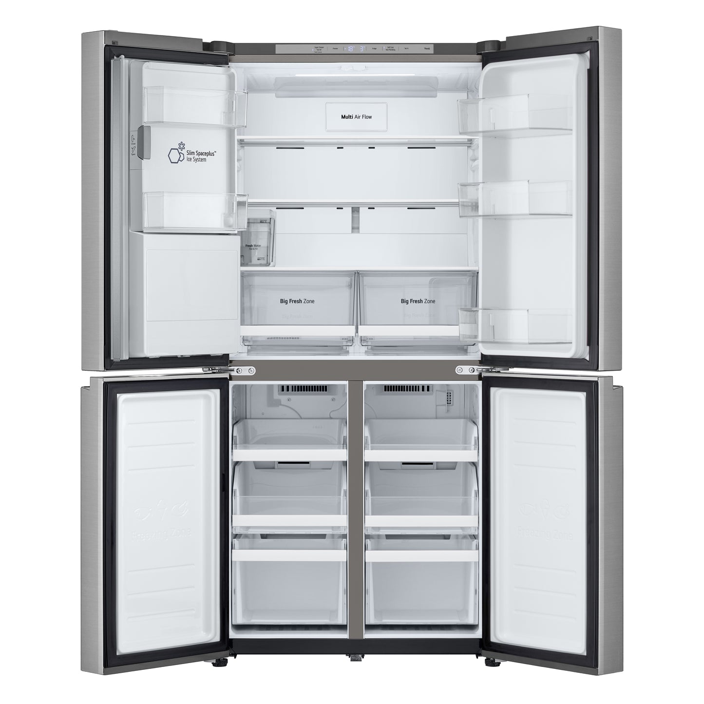 Frigorífico Americano LG GML861PYPE | 508L, No Frost, Classe E