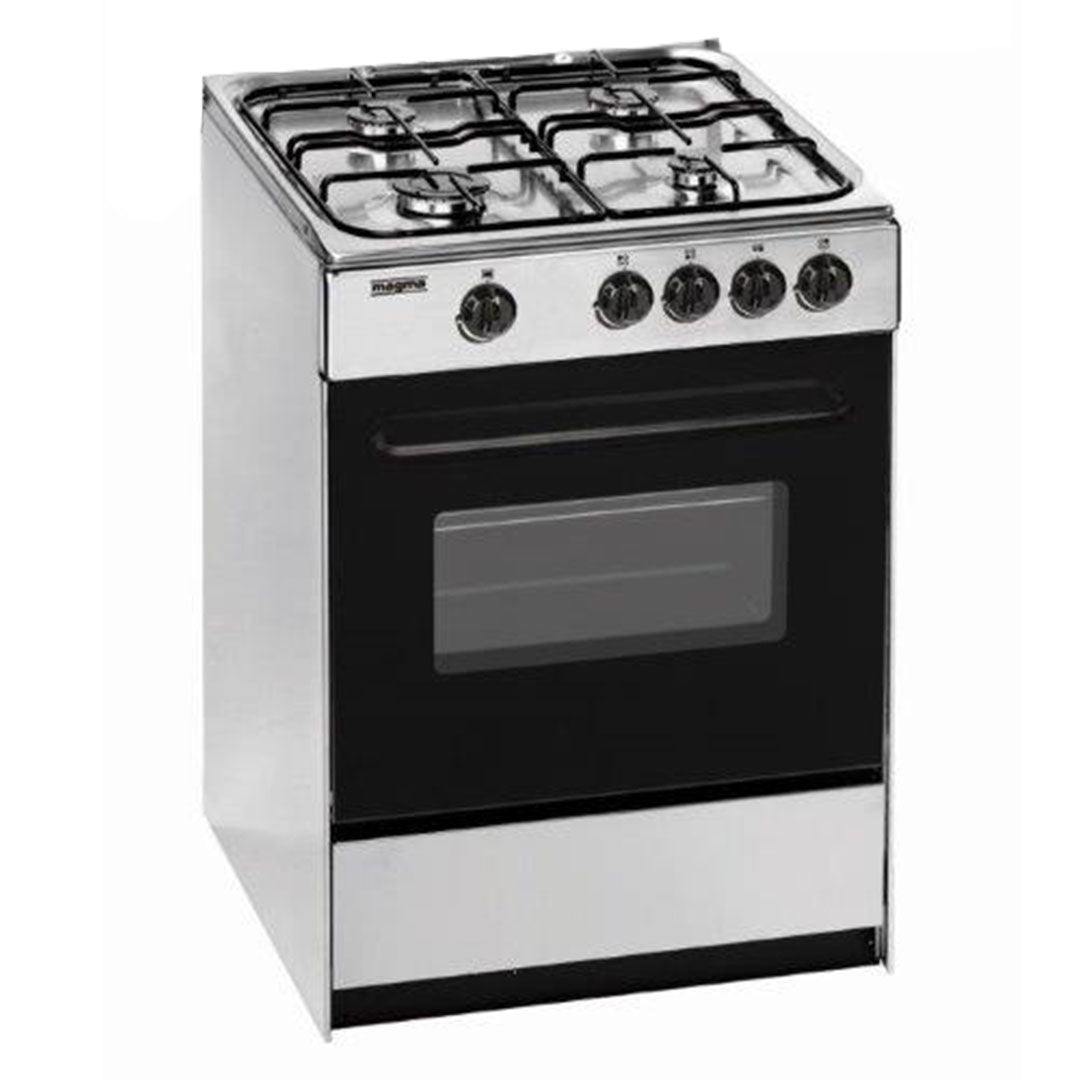 Fogão a Gás Magma 601XST | 4 queimadores, Forno a Gás, 55L