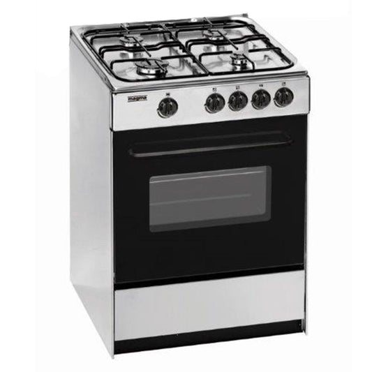 Fogão a Gás Magma 601XST | 4 queimadores, Forno a Gás, 55L