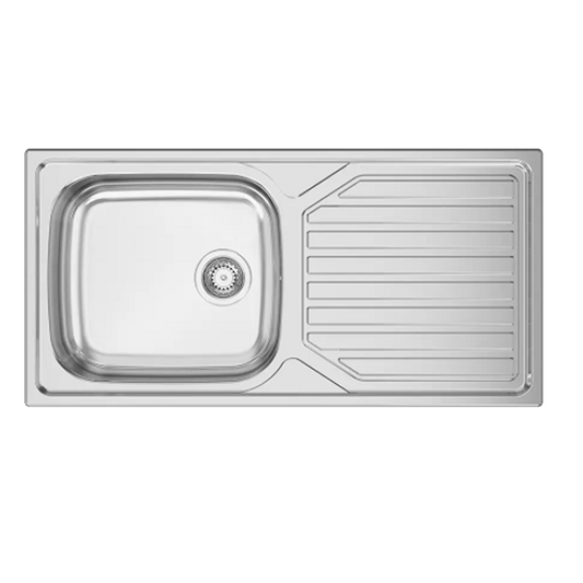 Lava-loiça Encastrar RODI Okio Line 104 | Inox, 1 Cuba, Não Polida