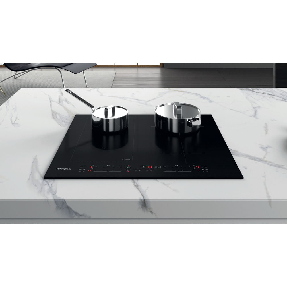 Placa de Indução Whirlpool WL B1160 BF | 4 Zonas, 7200 W, 59 cm