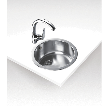 Lava Loiça TEKA Redondo 45 1C | Inox, 45cm, 180mm