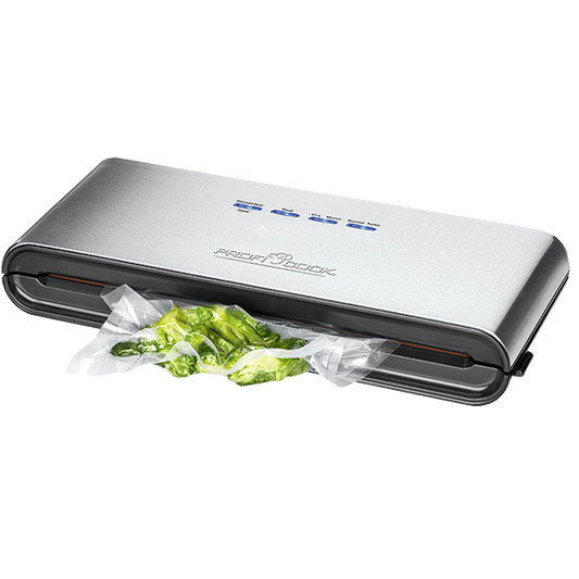 Máquina de Selar Sacos Proficook VK 1080 | Função Vácuo, Controlo Eletrónico