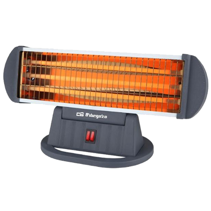 Aquecedor Infravermelhos Orbegozo BP 0204 | 1200W, 3 níveis, anti-inclinação