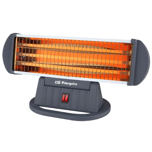 Aquecedor Infravermelhos Orbegozo BP 0204 | 1200W, 3 níveis, anti-inclinação