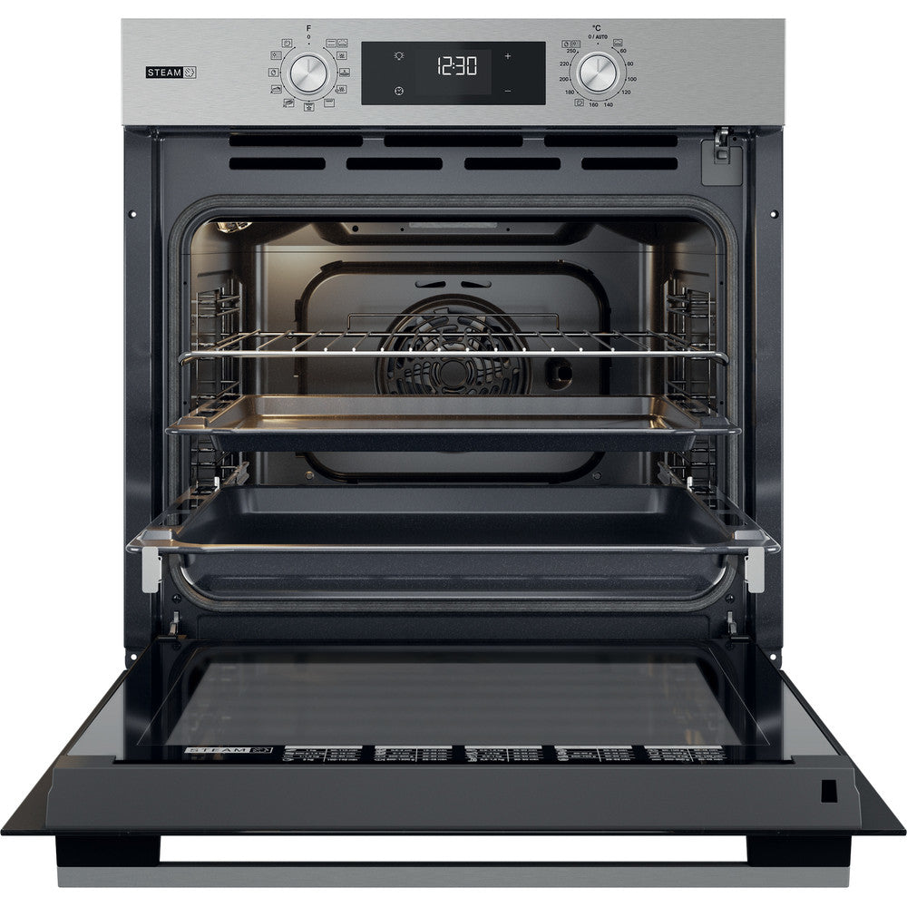 Forno Encastre Whirlpool OMSK58RU1SX | 71 L, Pirolítico + Hidrolítico