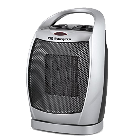 Termoventilador Orbegozo CR 5016 | 750W, 1500W, Termostato