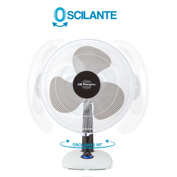 Ventoinha Orbegozo TF0143 | 40cm, 3 velocidades, Oscilante