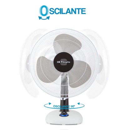Ventoinha Orbegozo TF0143 | 40cm, 3 velocidades, Oscilante
