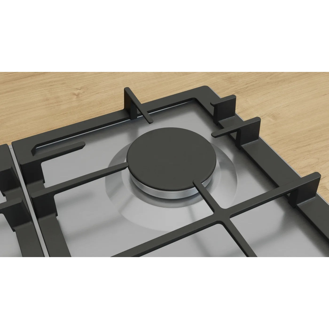 Placa a Gás Bosch PCC6A5I90 | 60 cm, Inox, 3 Queimadores, FlameSelect
