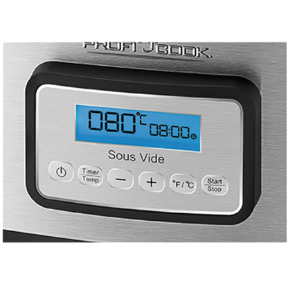 Máquina de Cozinhar a Vácuo Proficook PC-SV1112 | 8.5L, 45-90°C