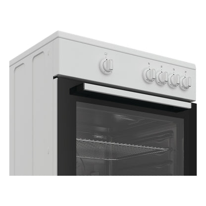 Fogão a Gás Indesit I6GGKMW | 4 Queimadores, Forno Gás, 64L
