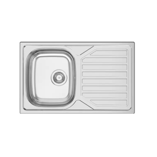 Lava-Louça RODI Okio Line 80 Flat | Inox, 1 Cuba, Não Polido