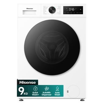 Máquina de Lavar Roupa HISENSE WF1I9042BWP2 | 9kg, 1400rpm, Classe A
