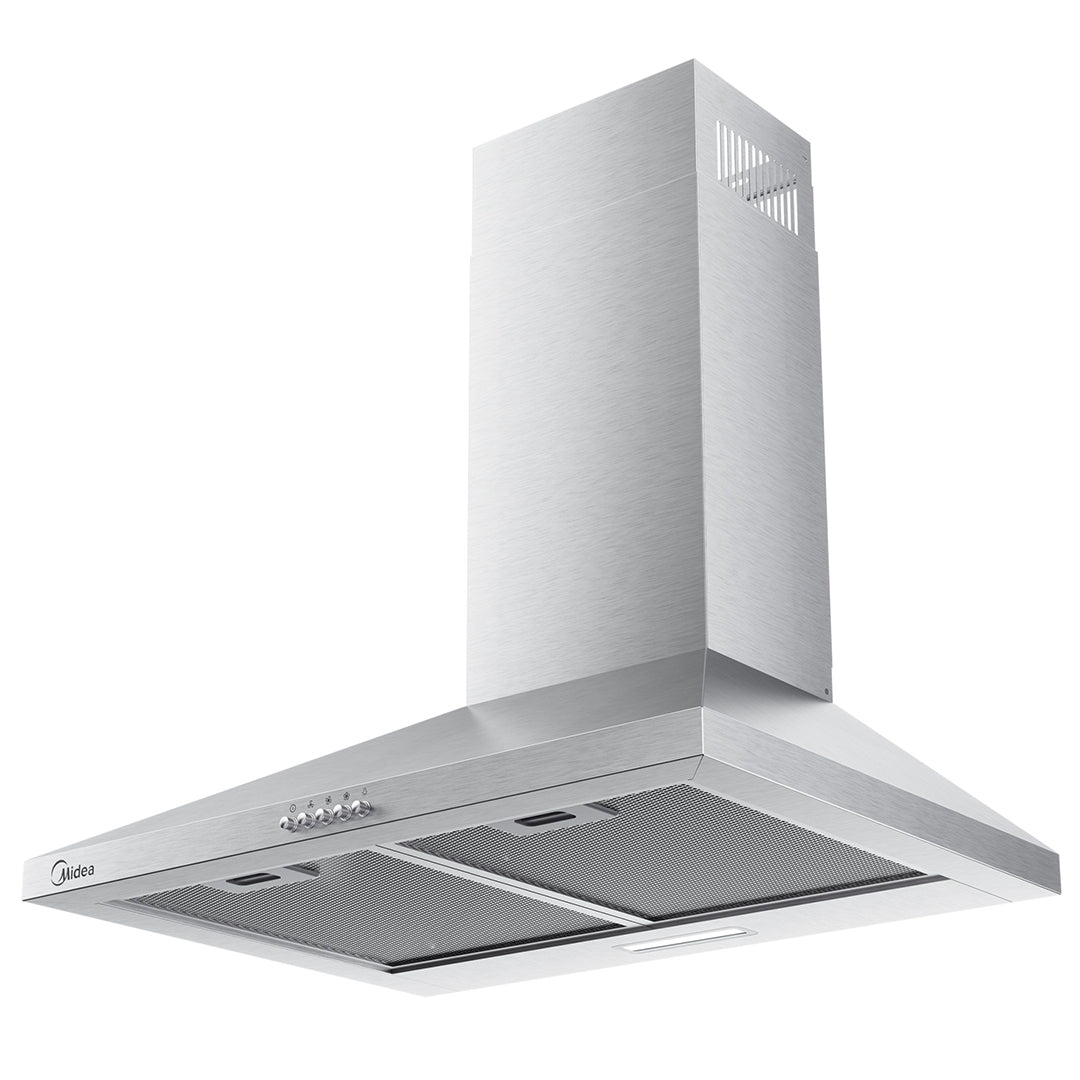 Exaustor MIDEA 60M21 | 60cm, 3velocidades, 400m3/h, Inox B