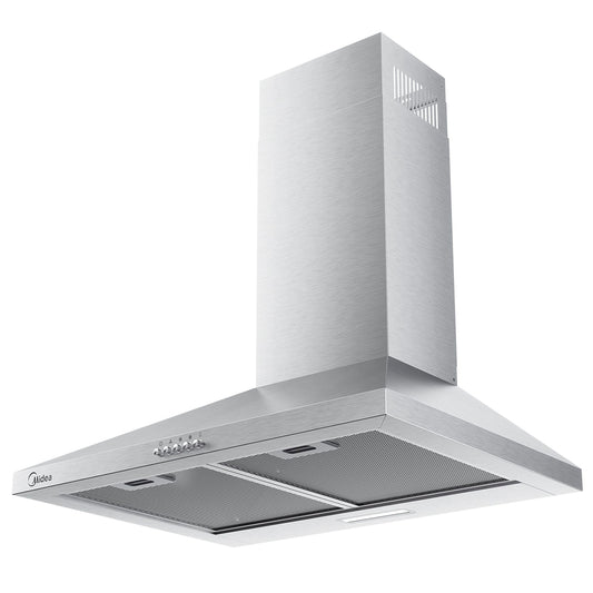 Exaustor MIDEA 60M21 | 60cm, 3velocidades, 400m3/h, Inox B