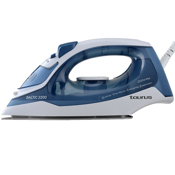 Ferro Vapor Taurus Baltic 2200 - 2200W, Jacto Vapor 110gr/min, Sistema de Descalcificação