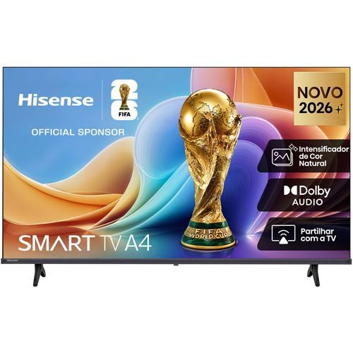 TV HISENSE 32A4S | 32", LED, HD, VIDAA U9