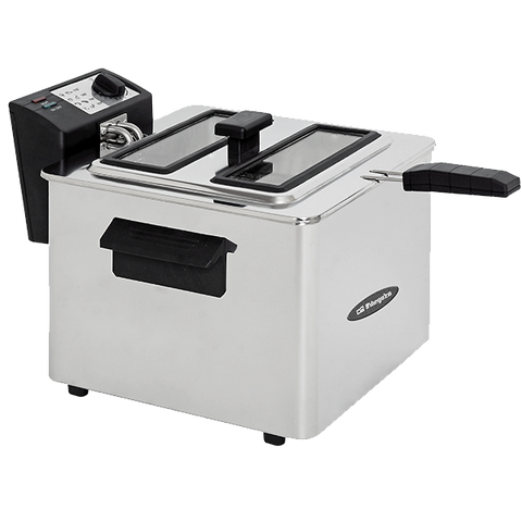Fritadeira Orbegozo FDR 80 | 8L, 3000W, Aço Inoxidável