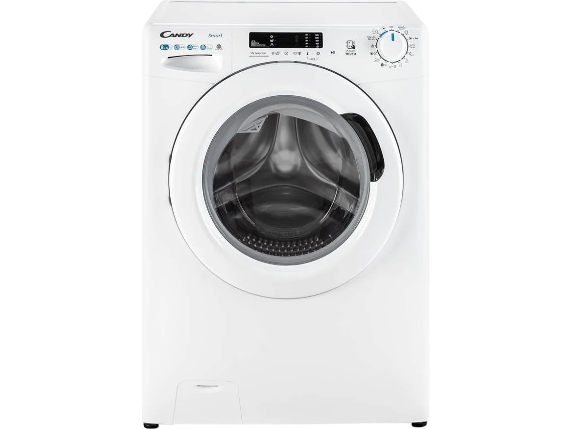 Máquina de Lavar e Secar Roupa CANDY CSWS 4852DWE/1-S (5/8 kg - 1400 rpm - Branco)