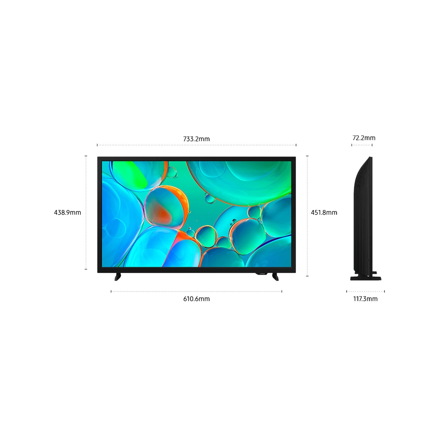 TV Samsung TU32H5005FKXXC | 32", LED, HD