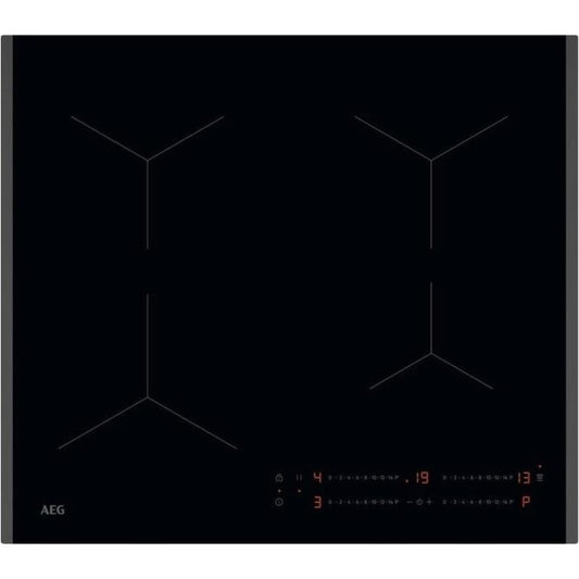 Placa de Indução AEG OIO64A00FB | 60 cm, 4 zonas, 7200W